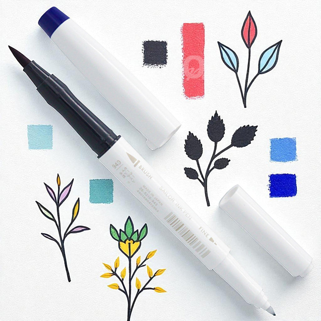 Sailor Studio 943 Blue Ink Marker 26-5210-943