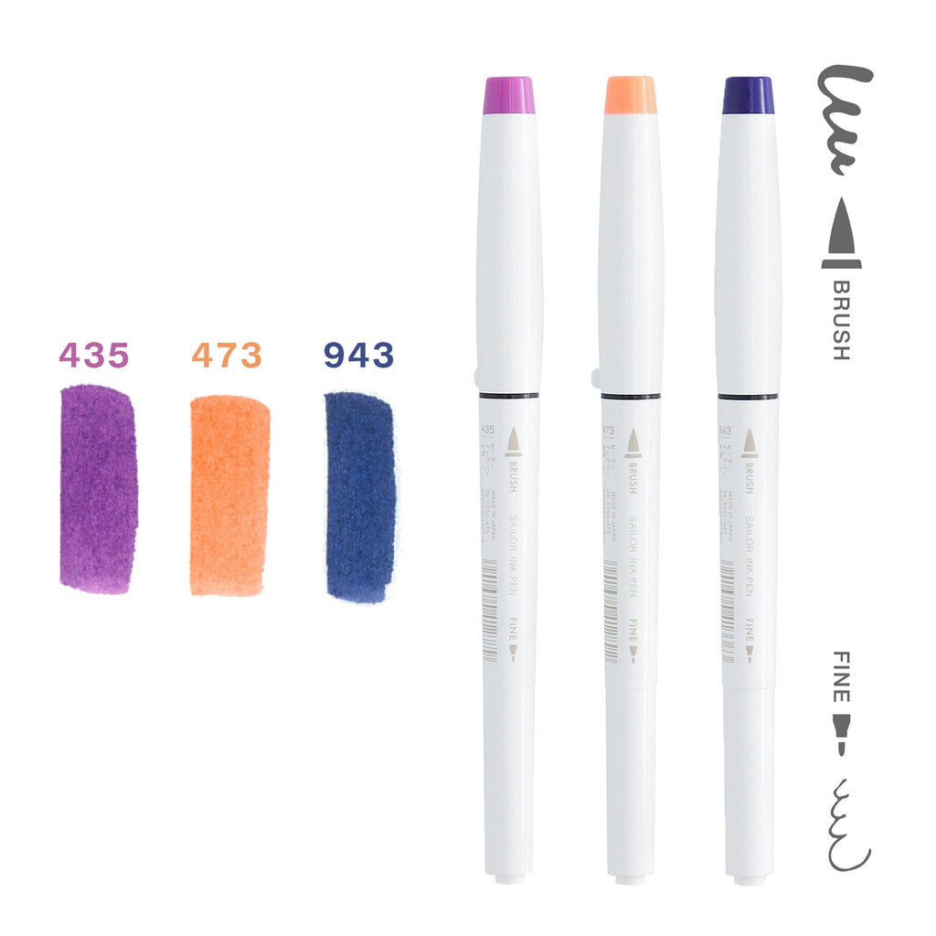Sailor Studio Ink Marker (Set of 3) 25-0900-002