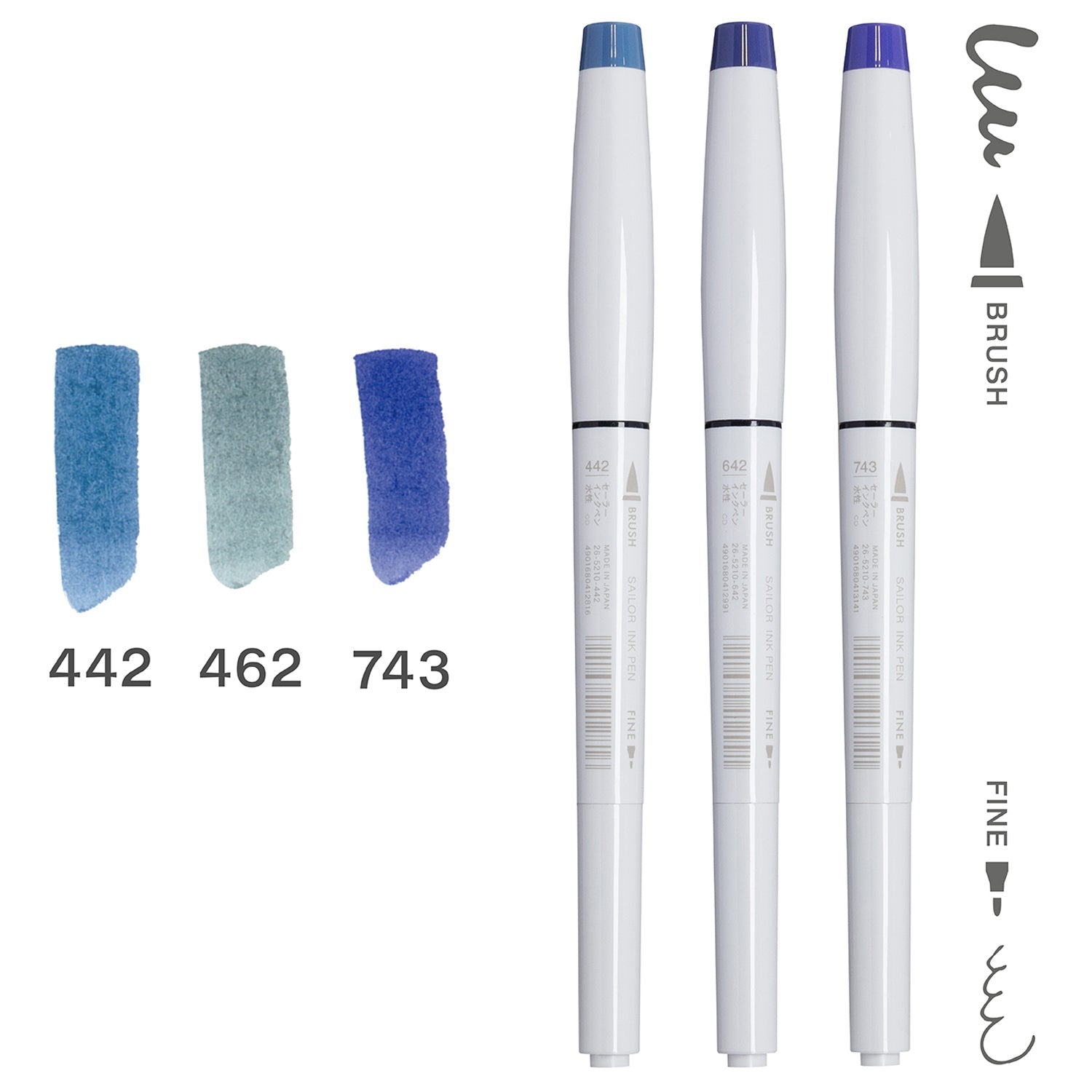 Sailor Studio Ink Marker (Set of 3) 25-0900-005