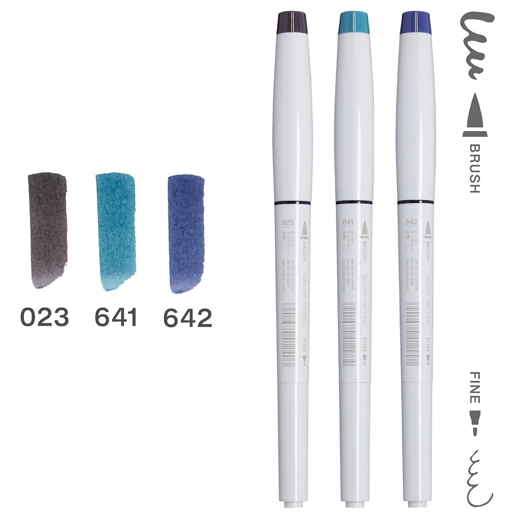 Sailor Studio Ink Marker (Set of 3) 25-0900-006