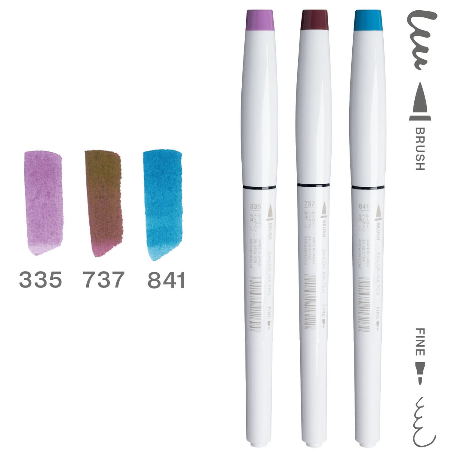 Sailor Studio Ink Marker (Set of 3) 25-0900-008
