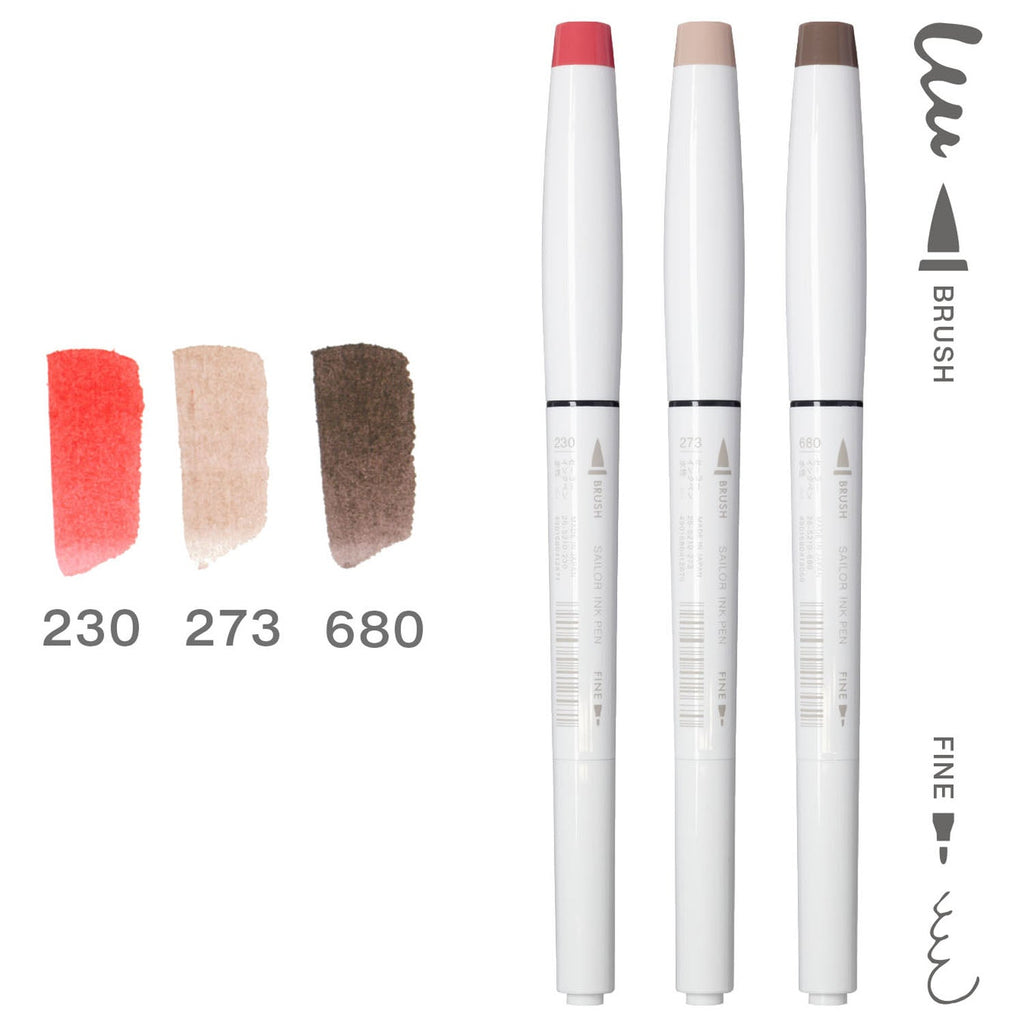 Sailor Studio Ink Marker (Set of 3) 25-0900-010