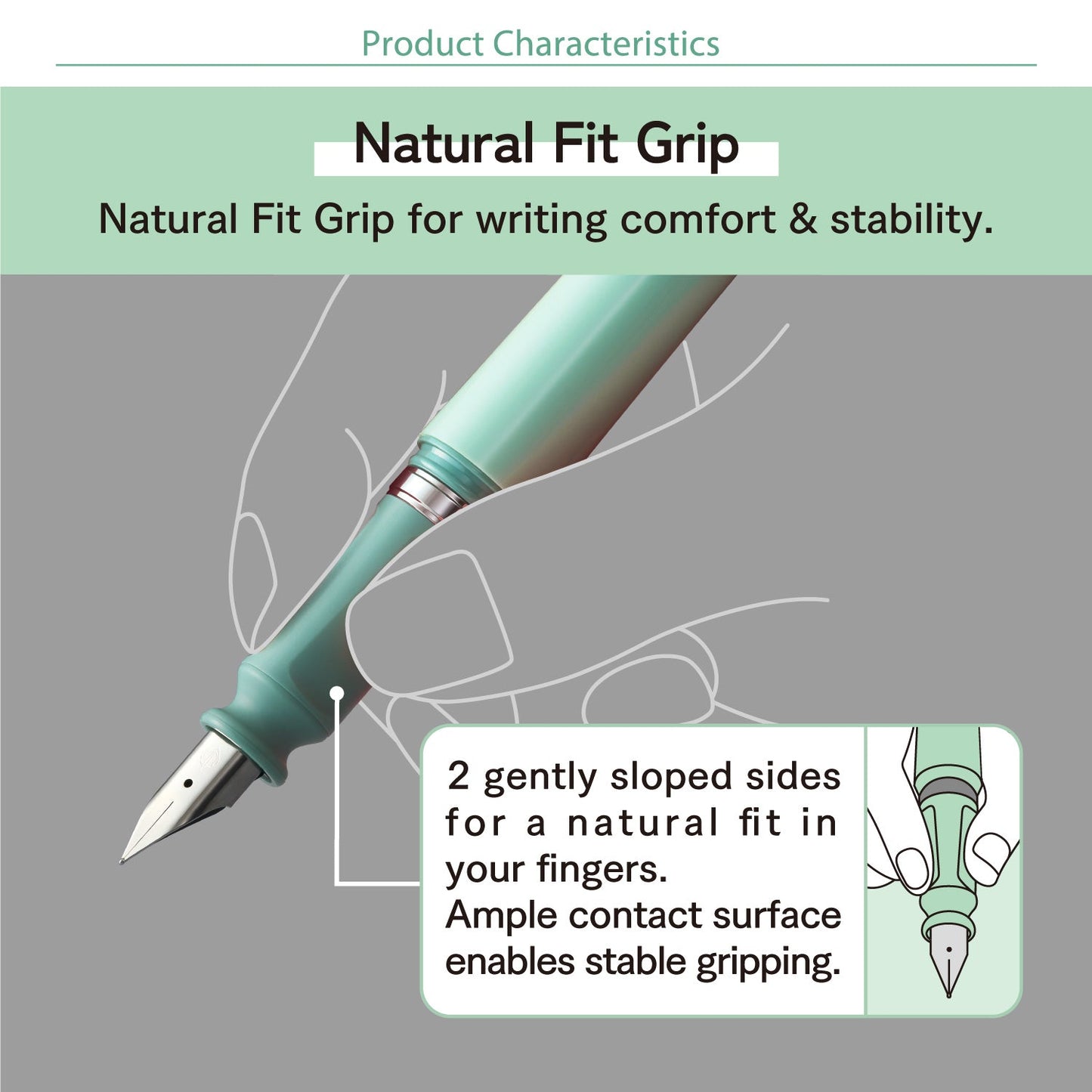 Sailor Tuzu Adjust Green Fountain Pen