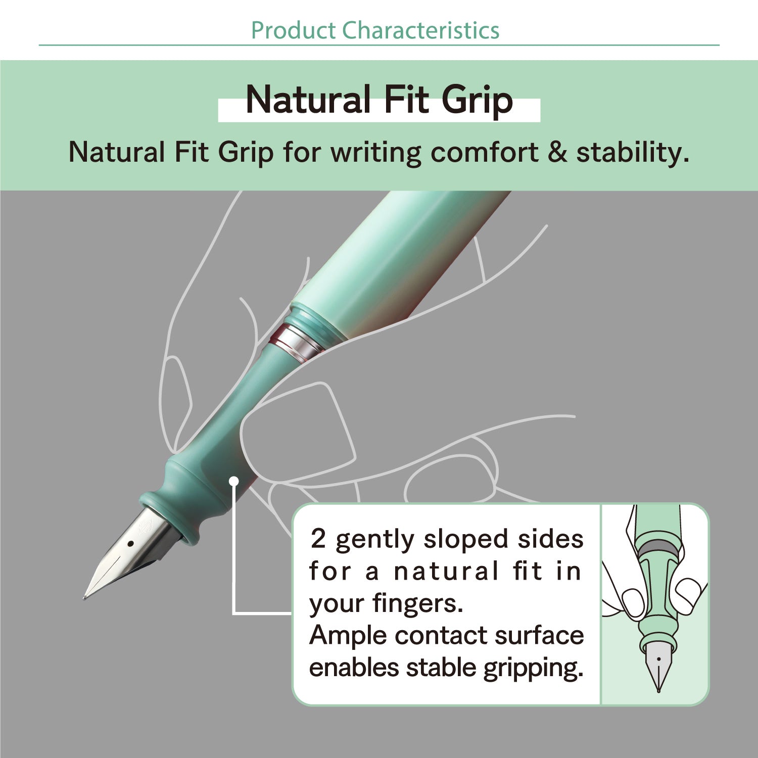 Sailor Tuzu Adjust Green Fountain Pen
