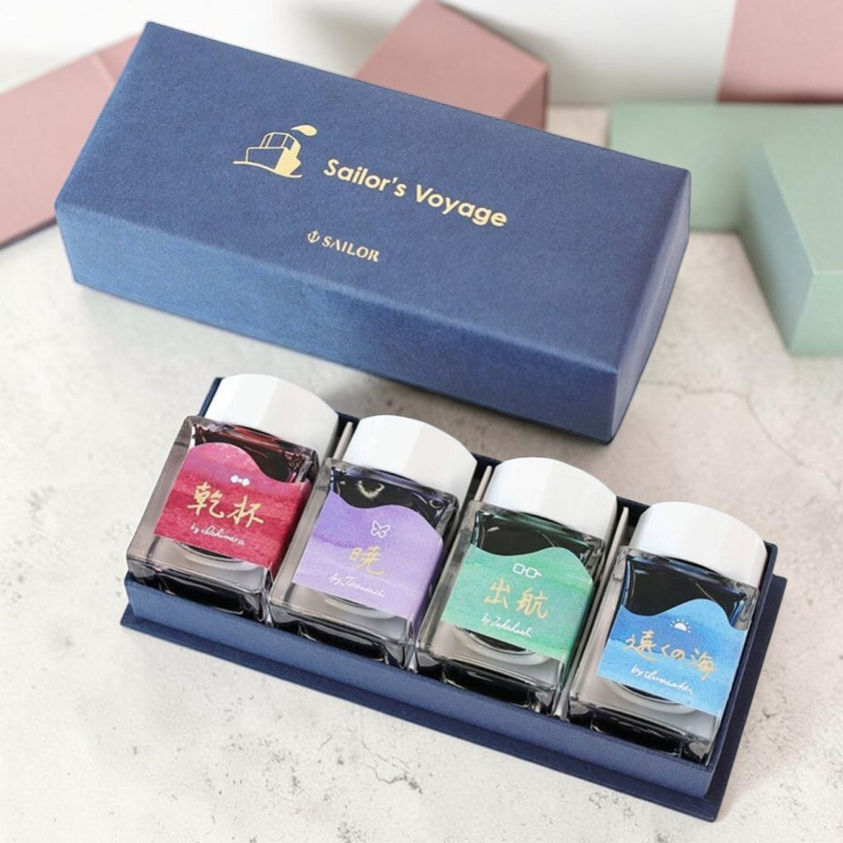 Sailor Voyage Ink Bottle Set (Assorted - 20 ML) 13-2020-000