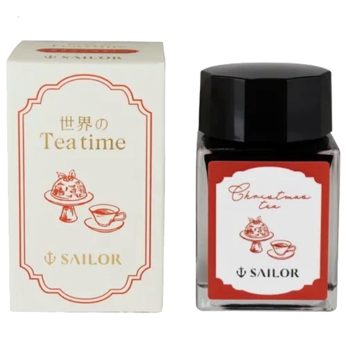 Sailor World Tea time Ink Bottle (Christmas - 20 ML) 13-1220-202 (Limited Edition)