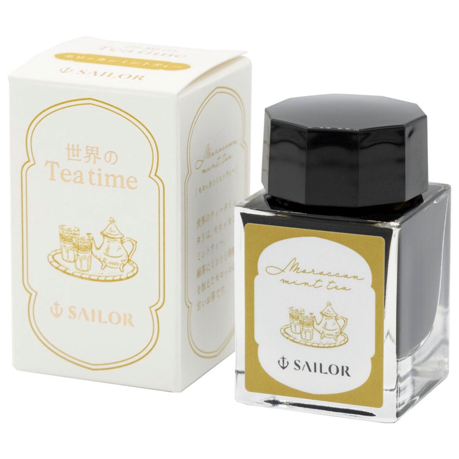 Sailor World Tea time Ink Bottle (Moroccan Mint - 20 ML) 13-1220-203 (Limited Edition)