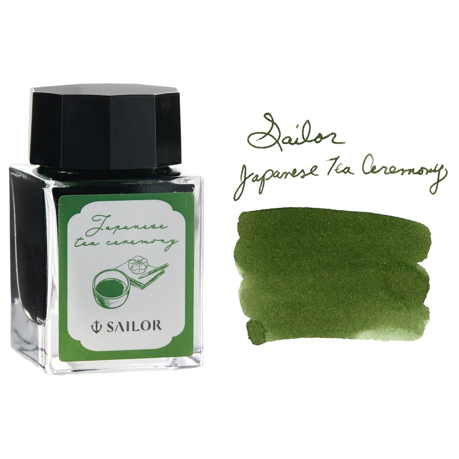 Sailor World Tea time Ink Bottle (Japanese Tea Ceremony - 20 ML) 13-1220-205 (Limited Edition)