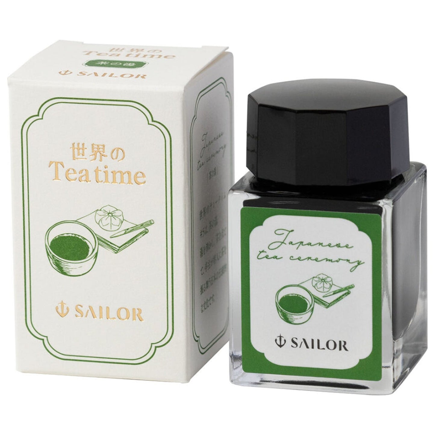 Sailor World Tea time Ink Bottle (Japanese Tea Ceremony - 20 ML) 13-1220-205 (Limited Edition)