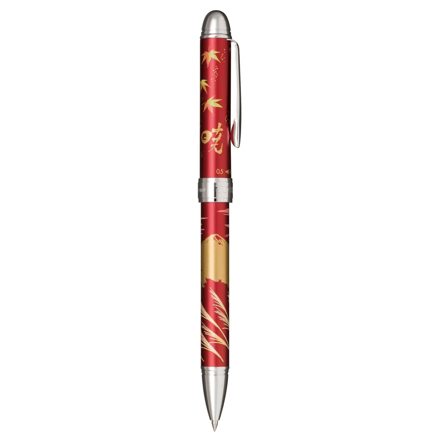 Sailor Yubi Maki-E Fuji Autumn Red CT Multi Functional Pen 16-0348-230