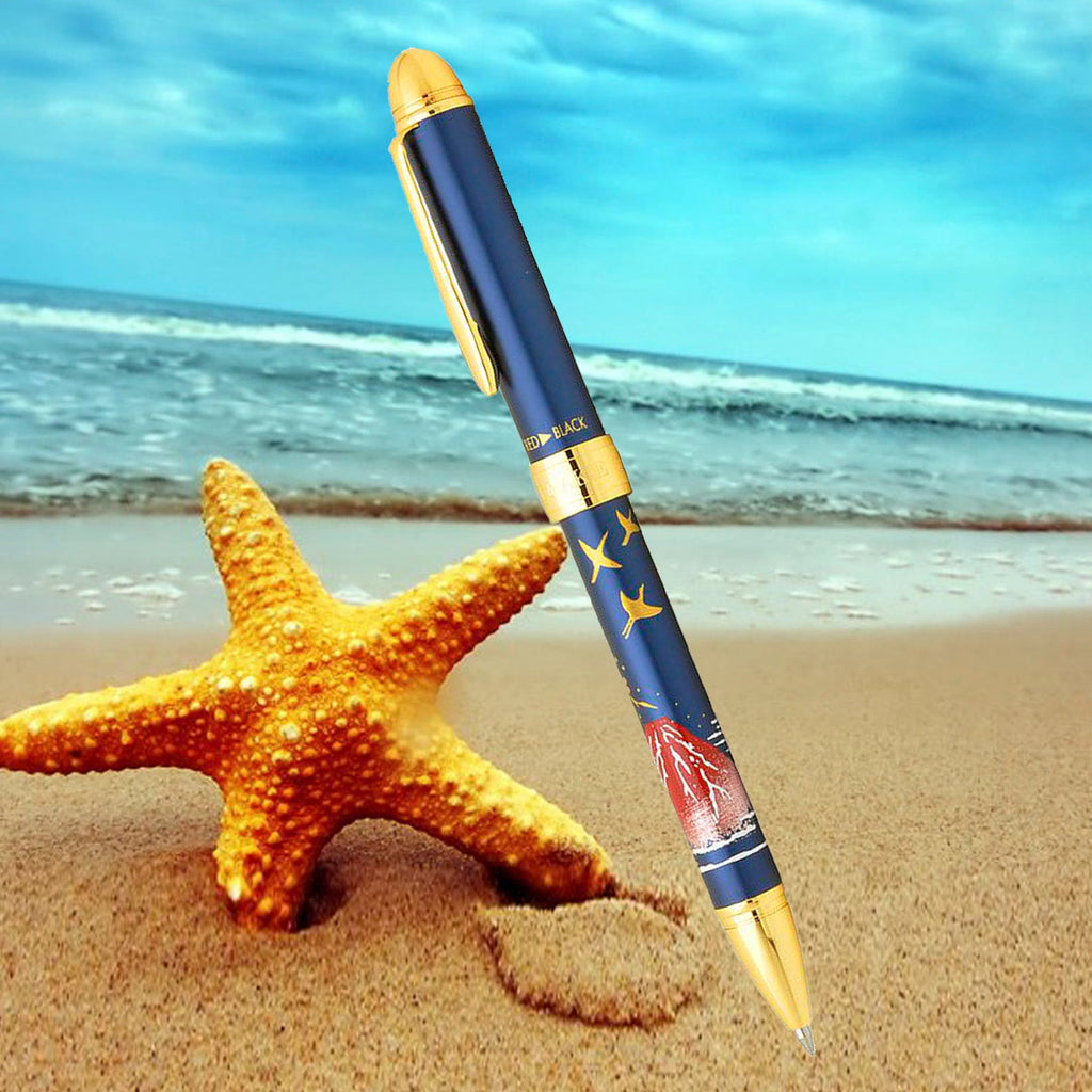 Sailor Yubi Maki-E Fuji Blue GT Multi Functional Pen 16-0352-240