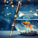 Sailor Yubi Maki-E Gold Fish Black GT Multi Functional Pen 16-0353-220