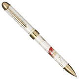 Sailor Yubi Maki-E Gold Fish White GT Multi Functional Pen 16-0353-210