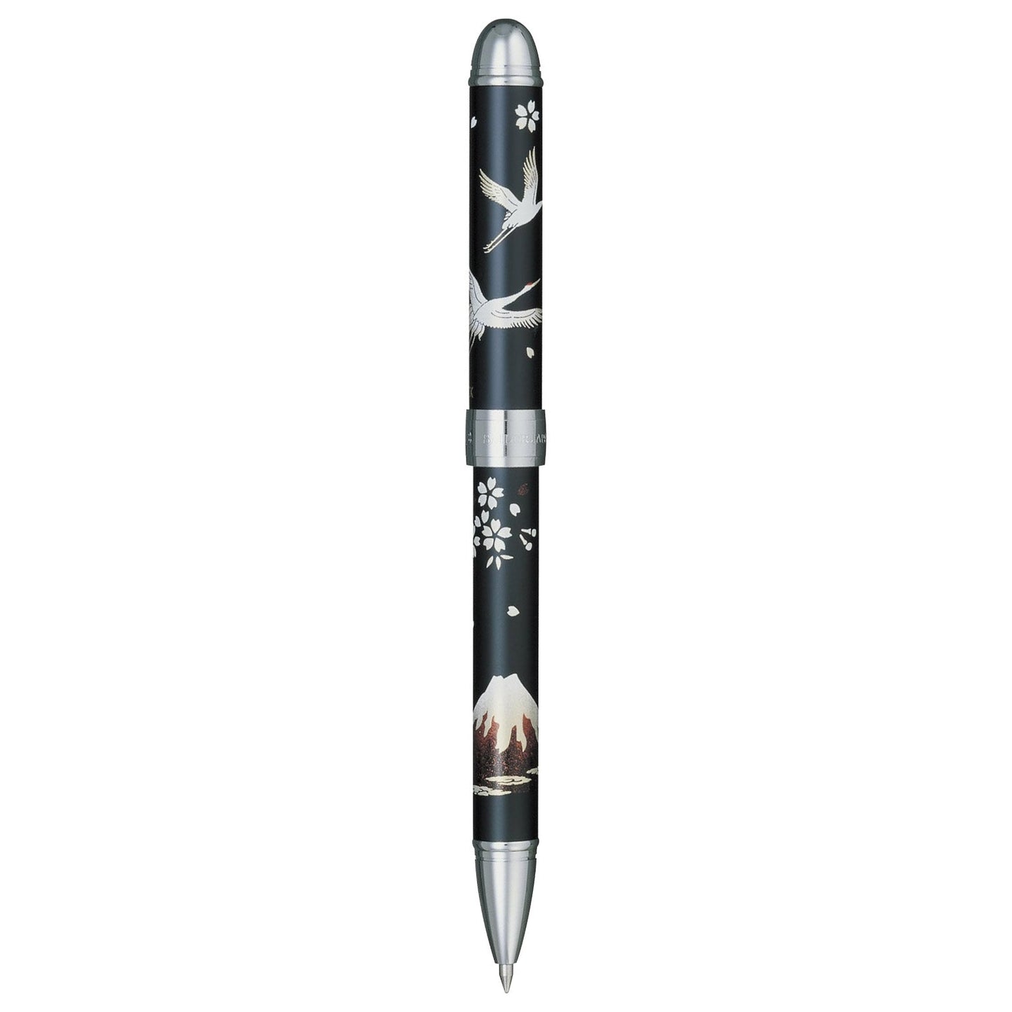 Sailor Yubi Maki-E Tsuru Crane Black CT Multi Functional Pen 16-0334-220