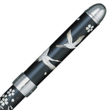 Sailor Yubi Maki-E Tsuru Crane Black CT Multi Functional Pen 16-0334-220