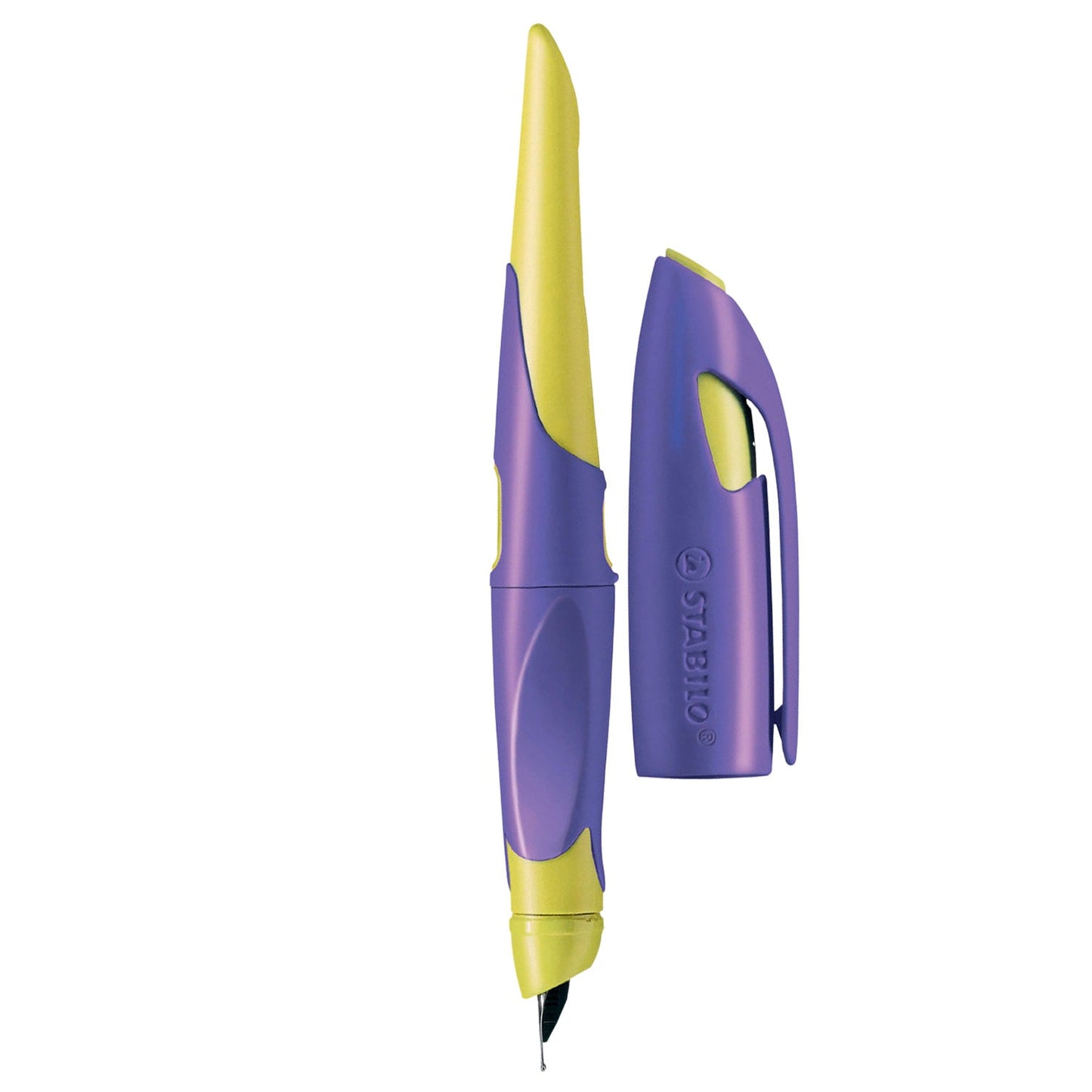 Stabilo EASYbirdy Violet/Yellow Fountain Pen