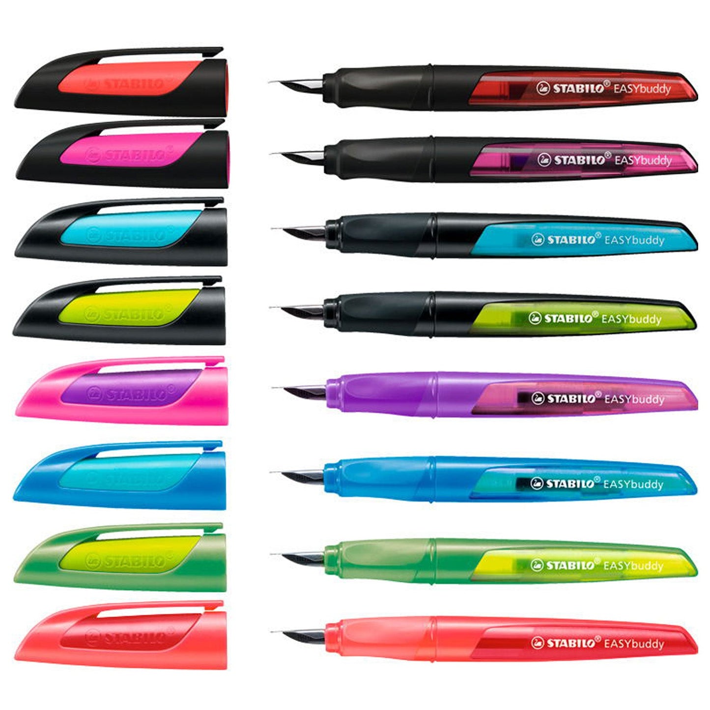 Stabilo EASYbuddy Purple/Magenta Fountain Pen