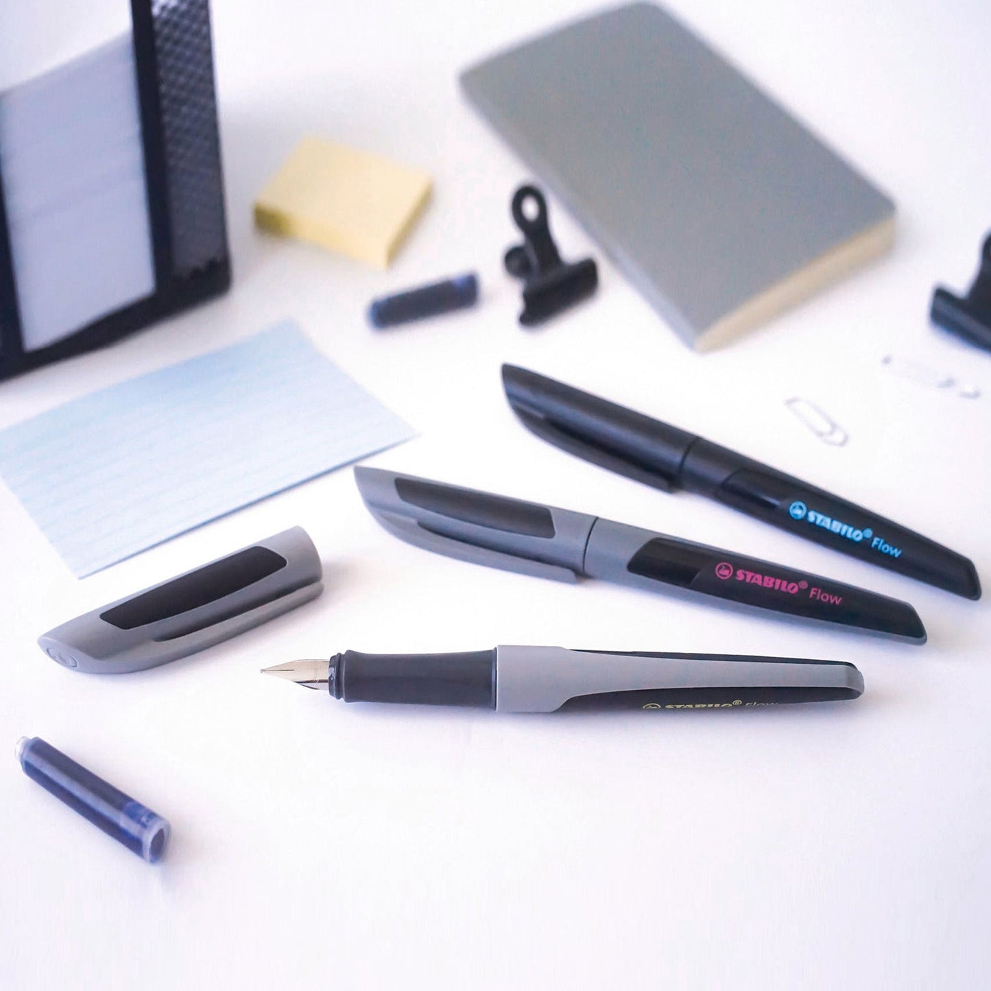 Stabilo Flow Active Black Fountain Pen