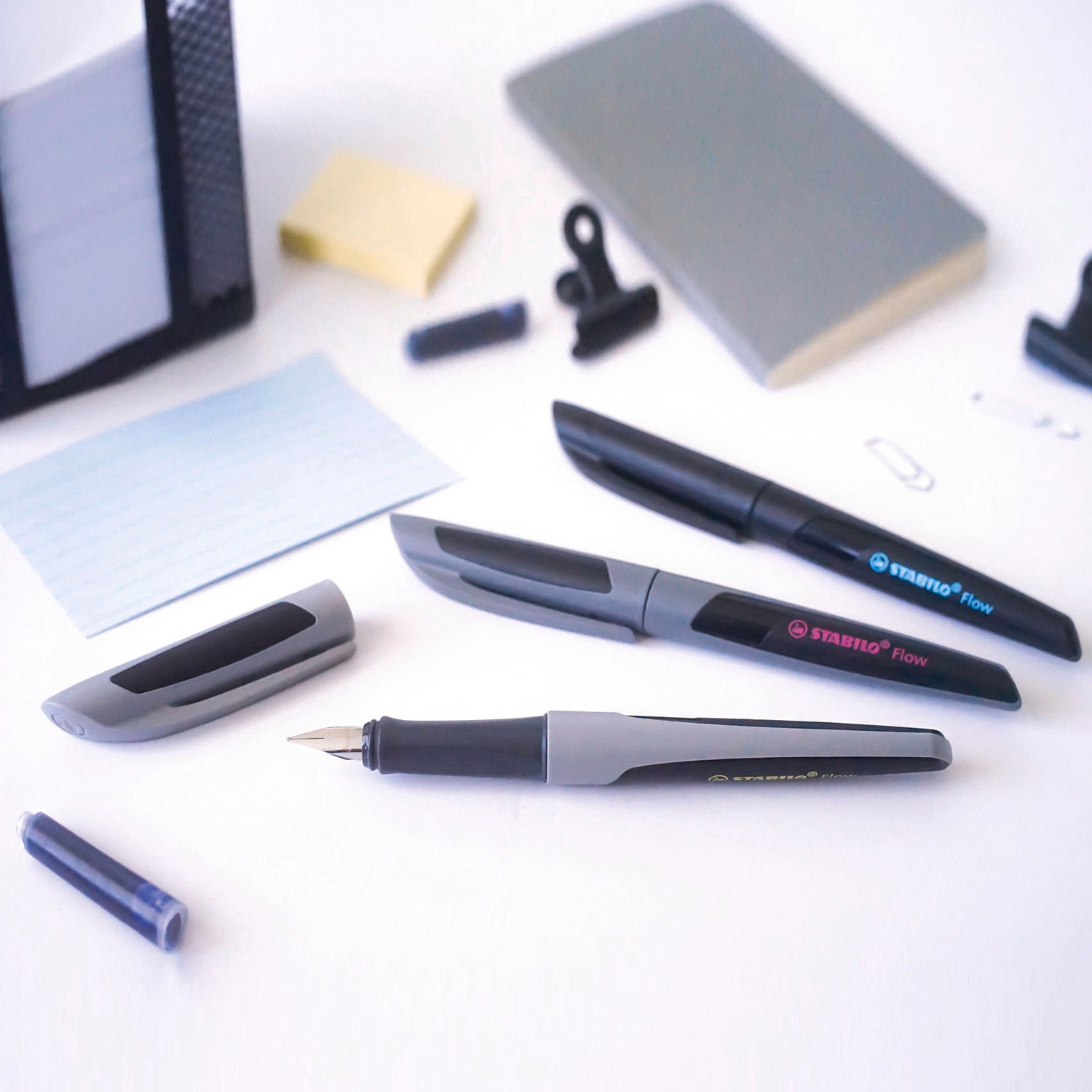 Stabilo Flow Active Black Fountain Pen