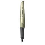 Stabilo Flow Monochrome Khaki Fountain Pen