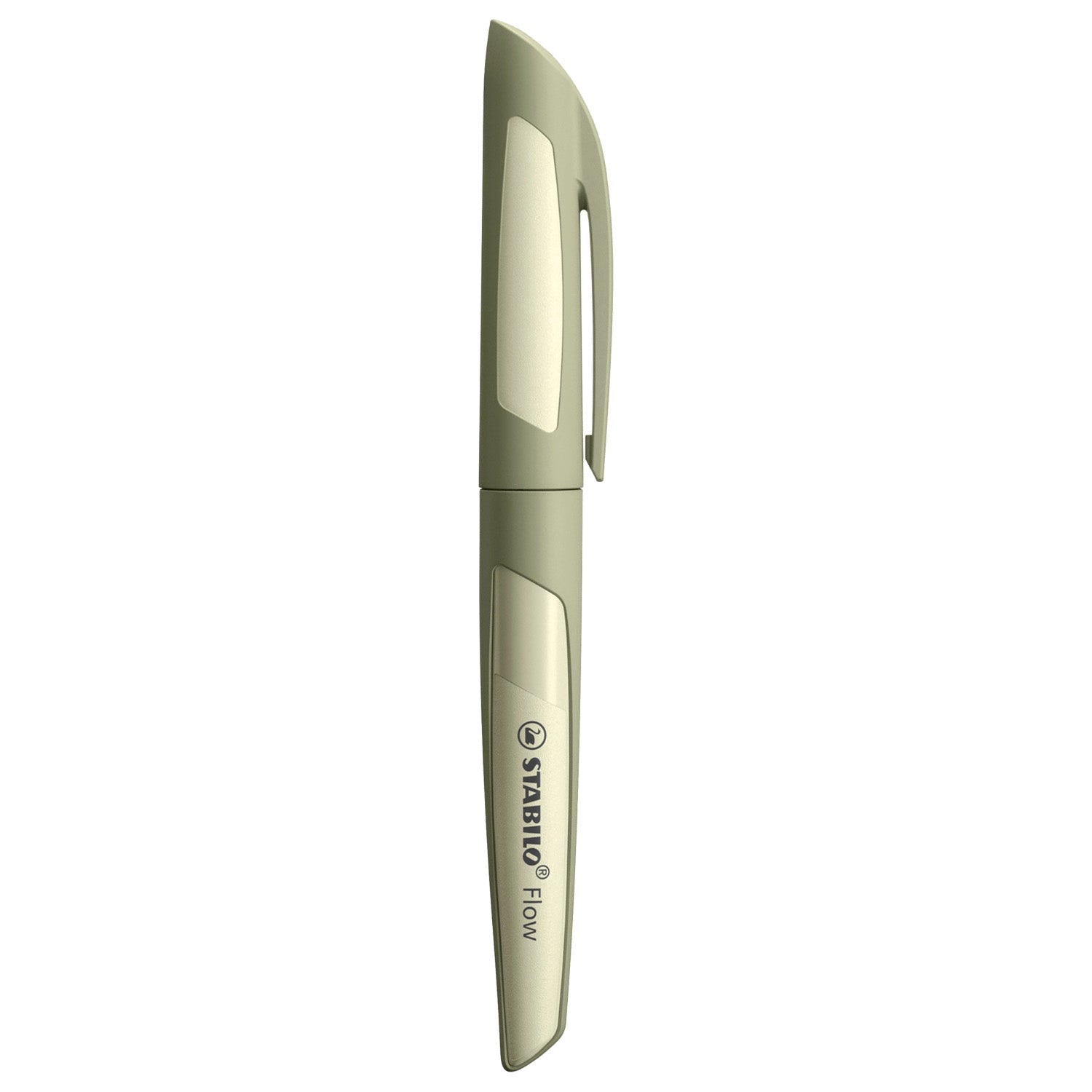 Stabilo Flow Monochrome Khaki Fountain Pen
