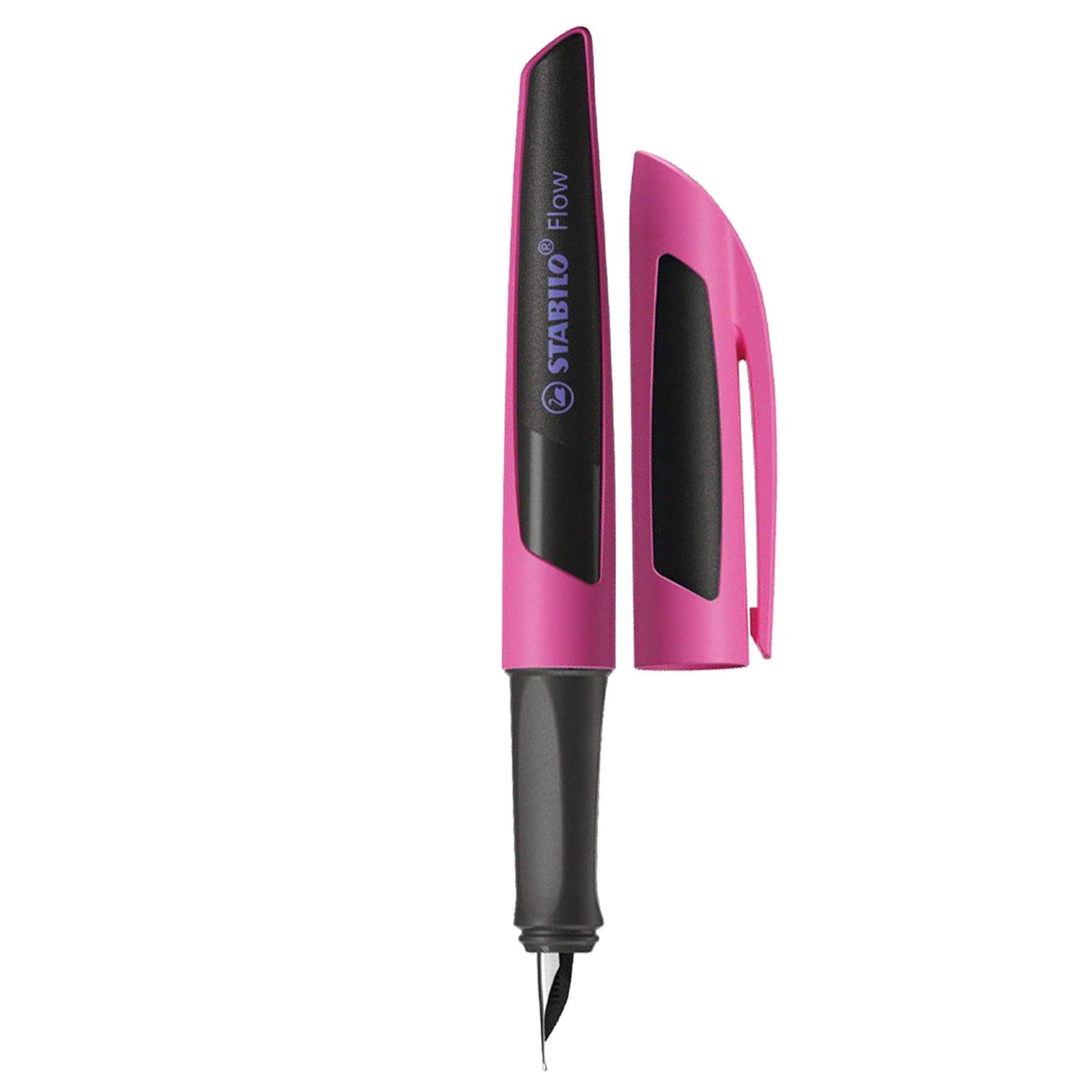 Stabilo Flow Sporty Berry/Black Fountain Pen