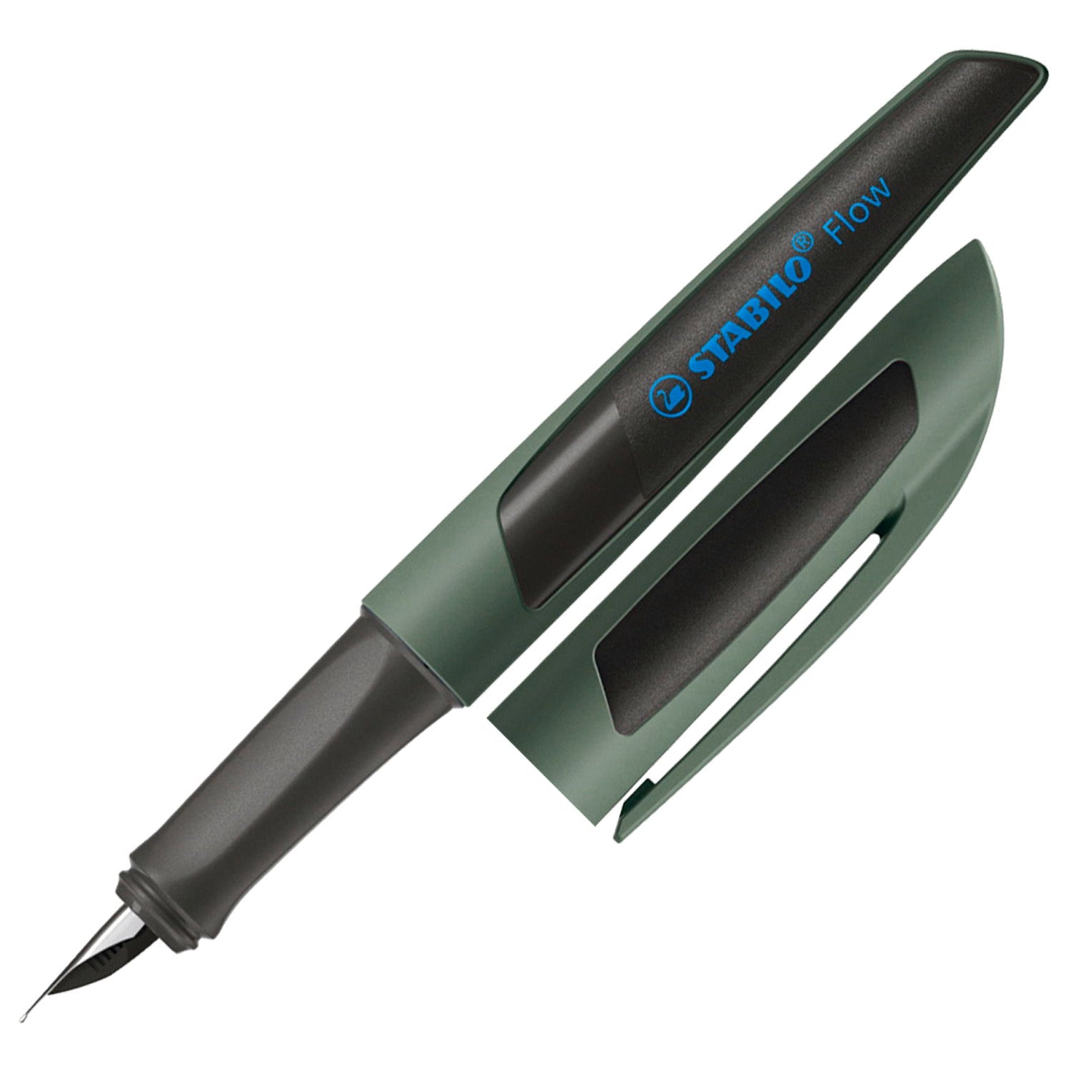 Stabilo Flow Sporty Forest/Black Fountain Pen