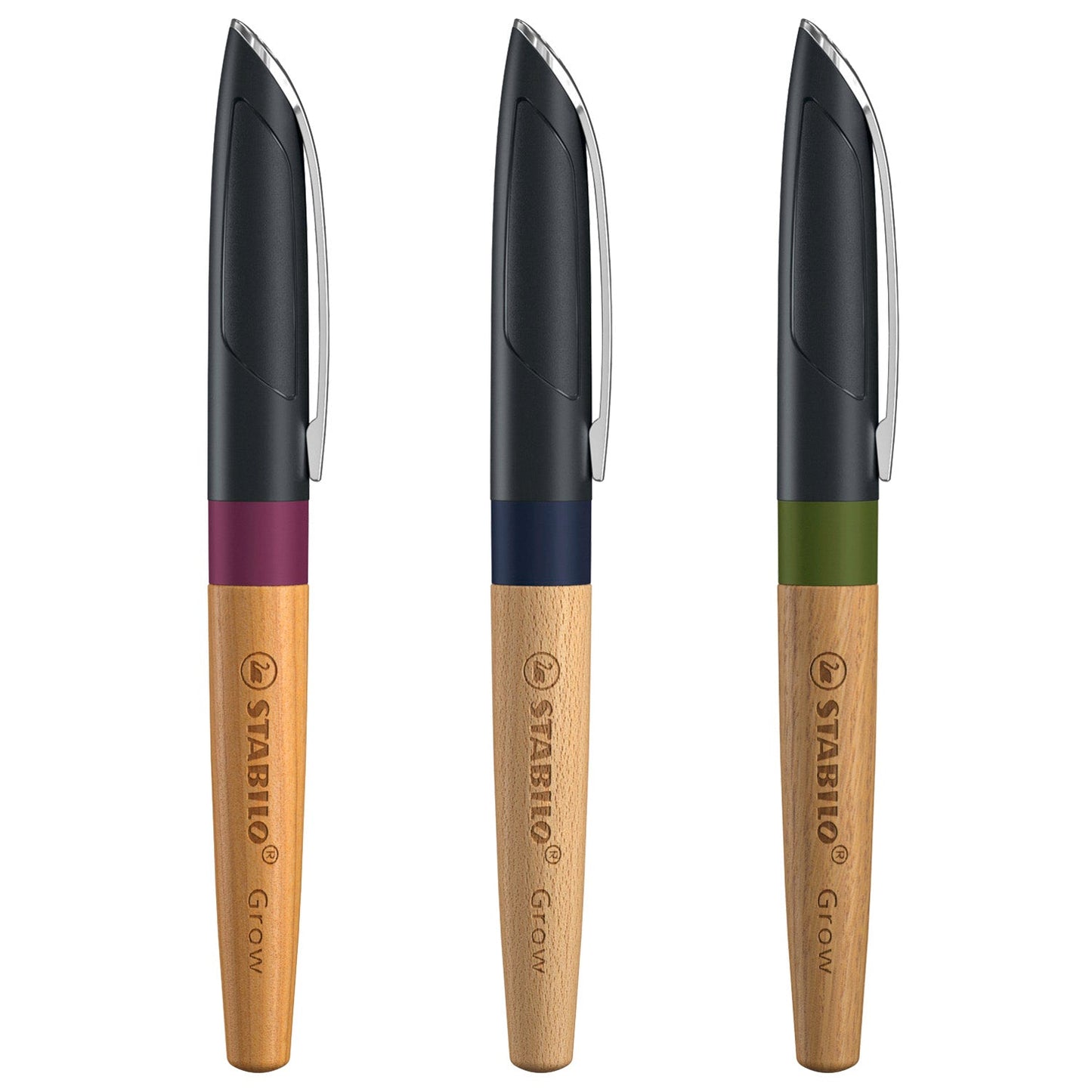 Stabilo Grow Plum Red CT Fountain Pen