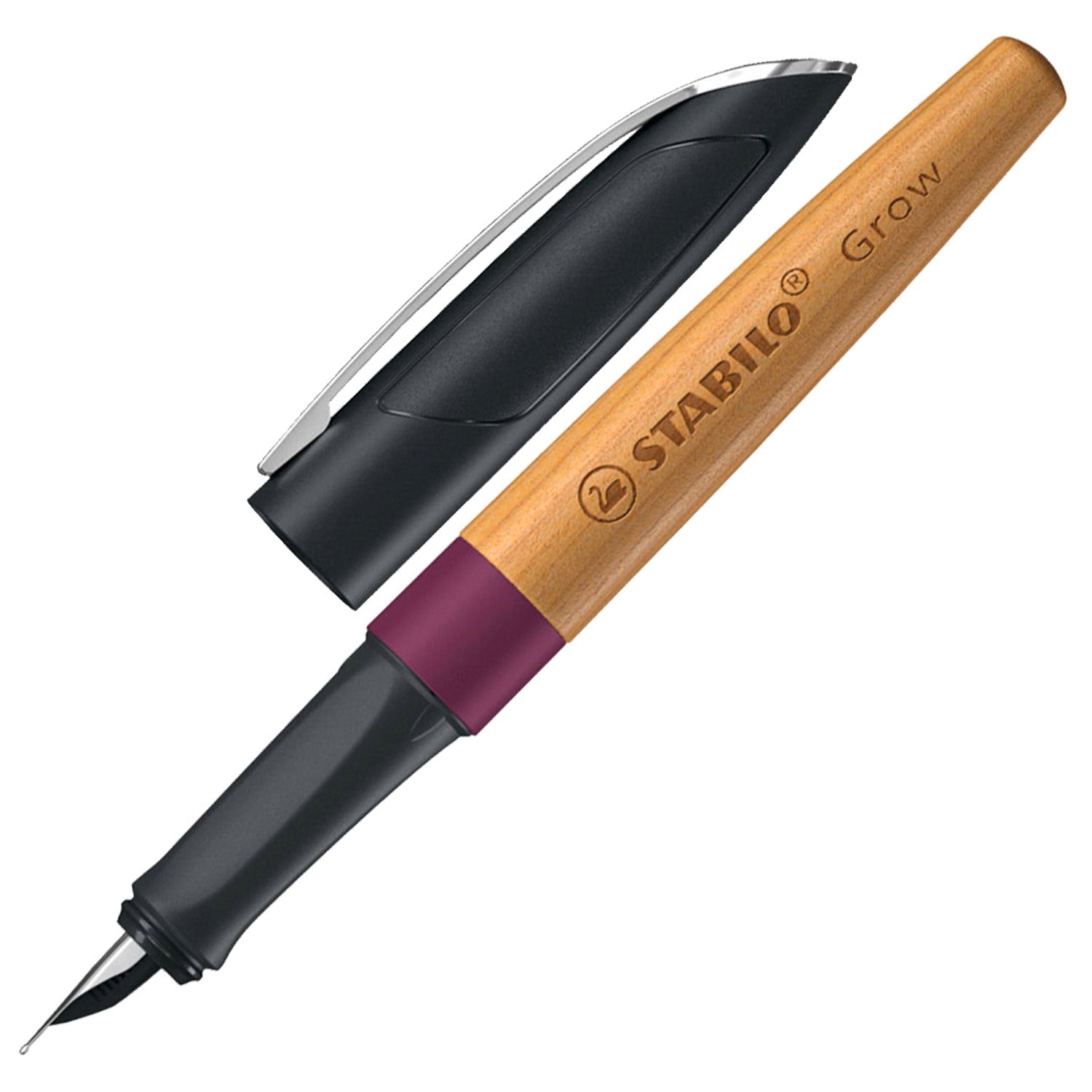 Stabilo Grow Plum Red CT Fountain Pen