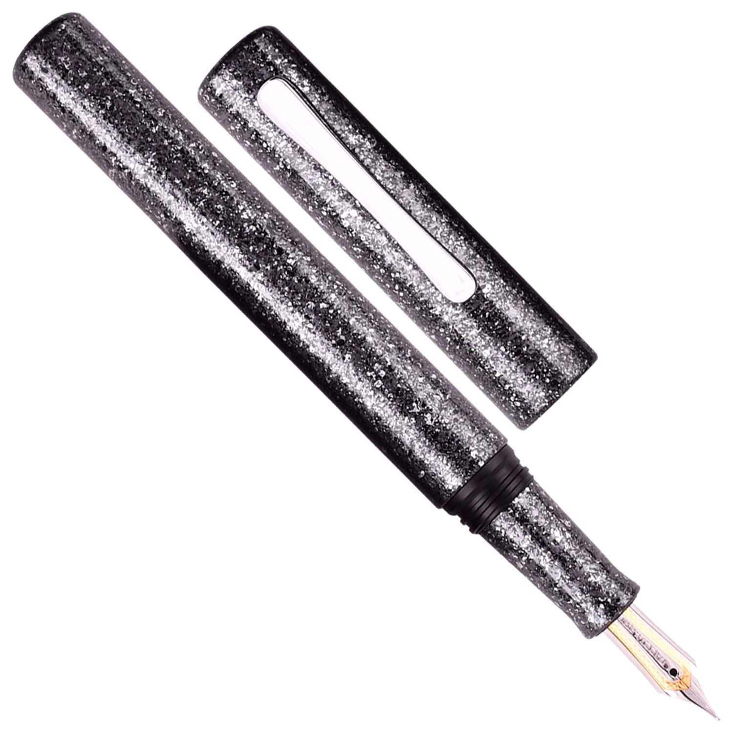 Taccia Granite Black Fountain Pen