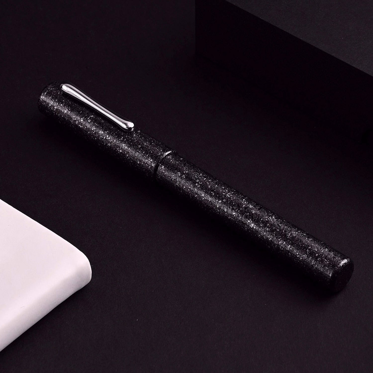 Taccia Granite Black Fountain Pen
