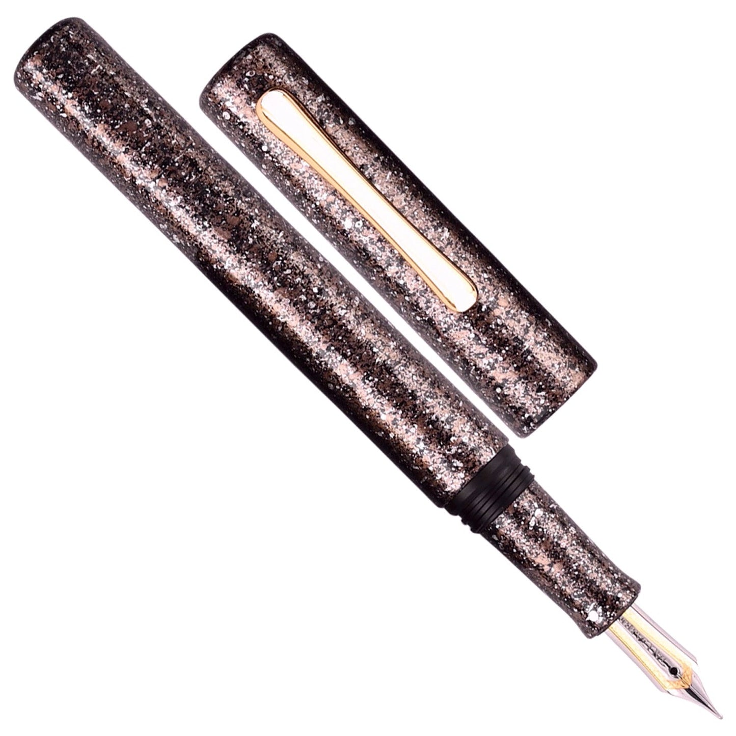 Taccia Granite Brown Fountain Pen