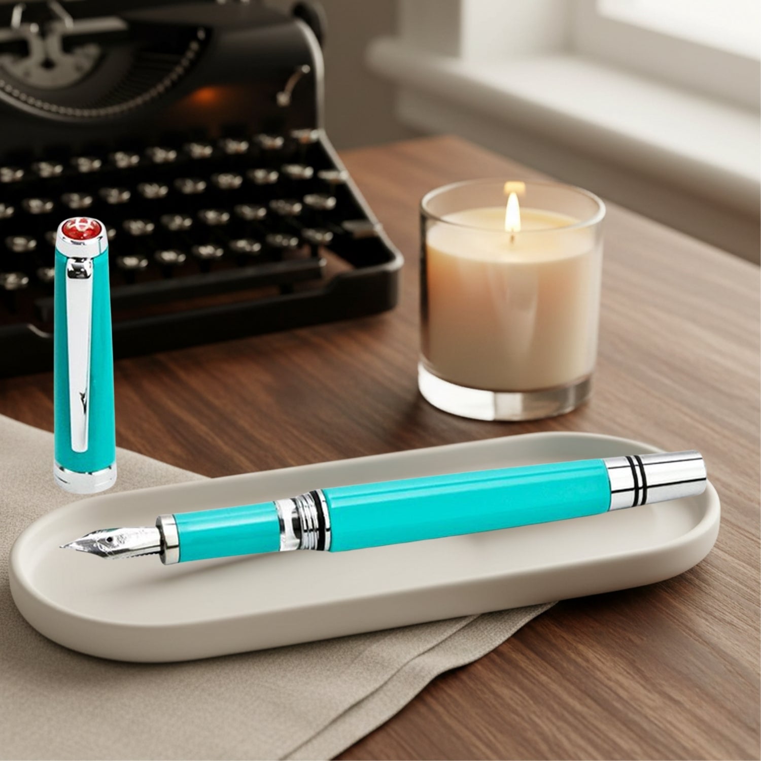 Twsbi Classic Turquoise CT Fountain Pen