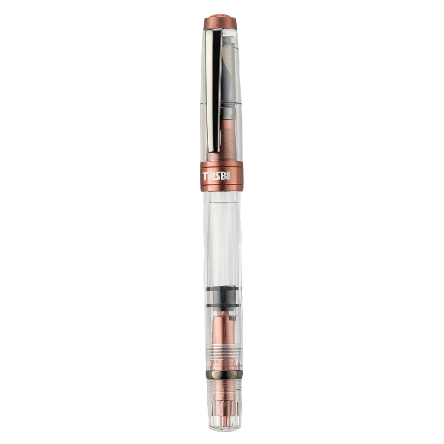 Twsbi Diamond 580 AL R Affogato Onyx PVD Fountain Pen