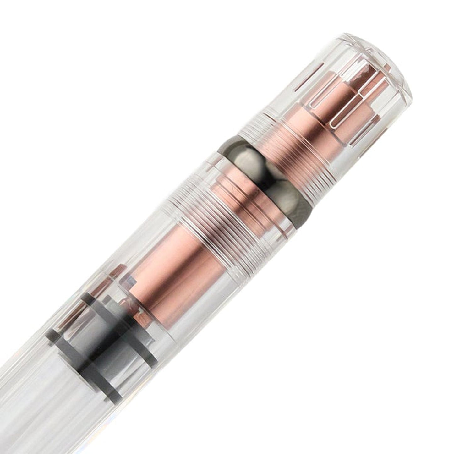 Twsbi Diamond 580 AL R Affogato Onyx PVD Fountain Pen
