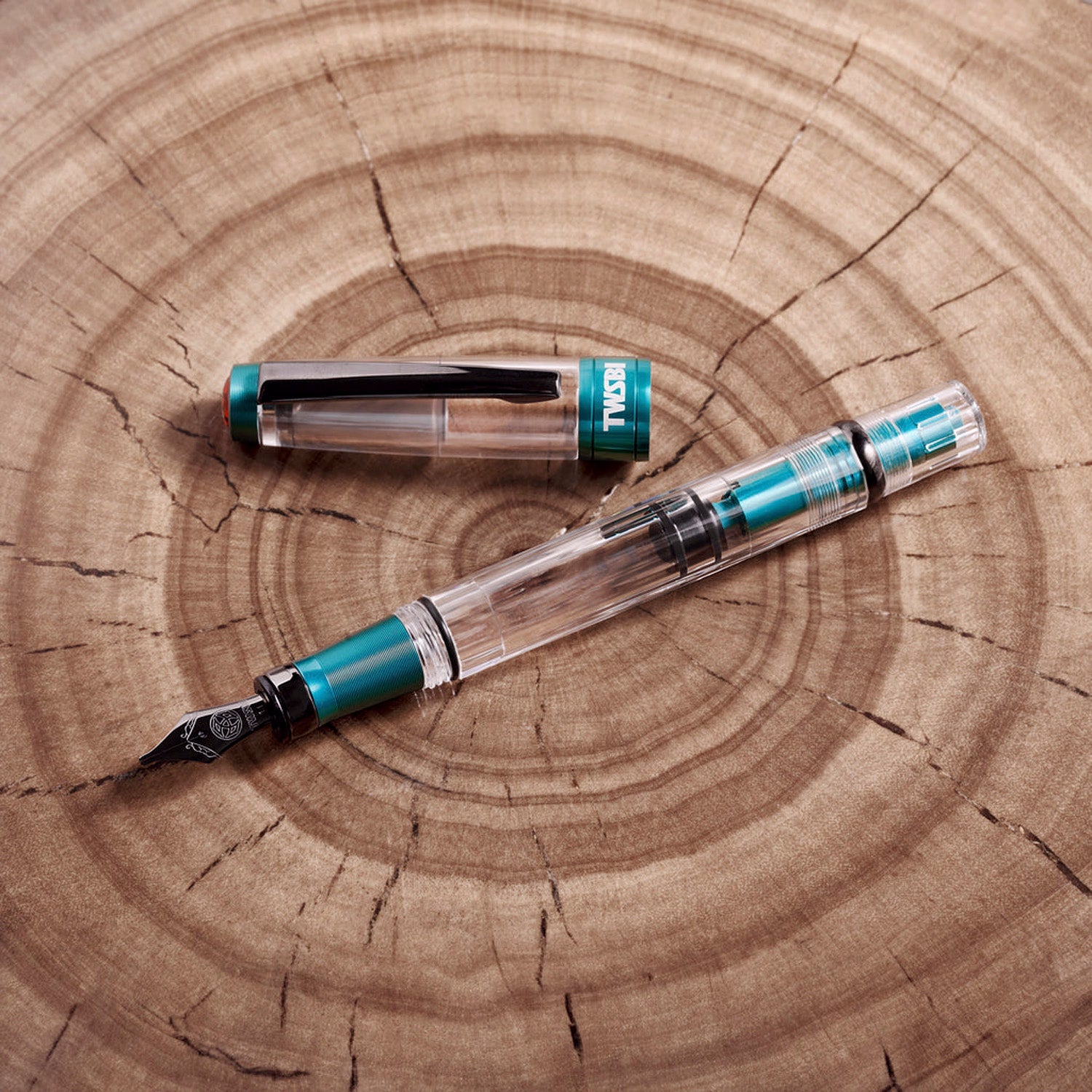 Twsbi Diamond 580 AL R Caribbean Onyx Fountain Pen (Limited Edition)