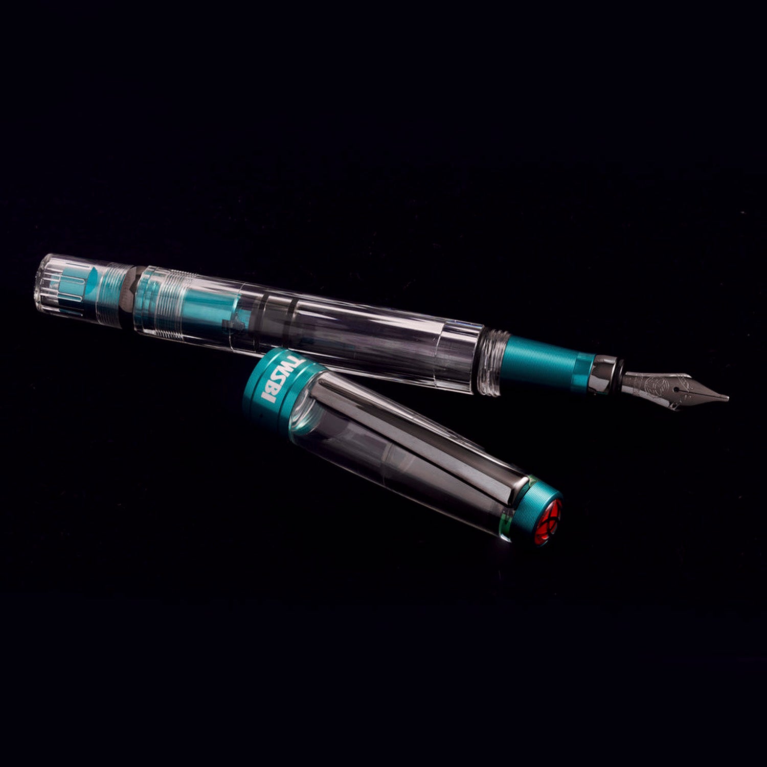 Twsbi Diamond 580 AL R Caribbean Onyx Fountain Pen (Limited Edition)