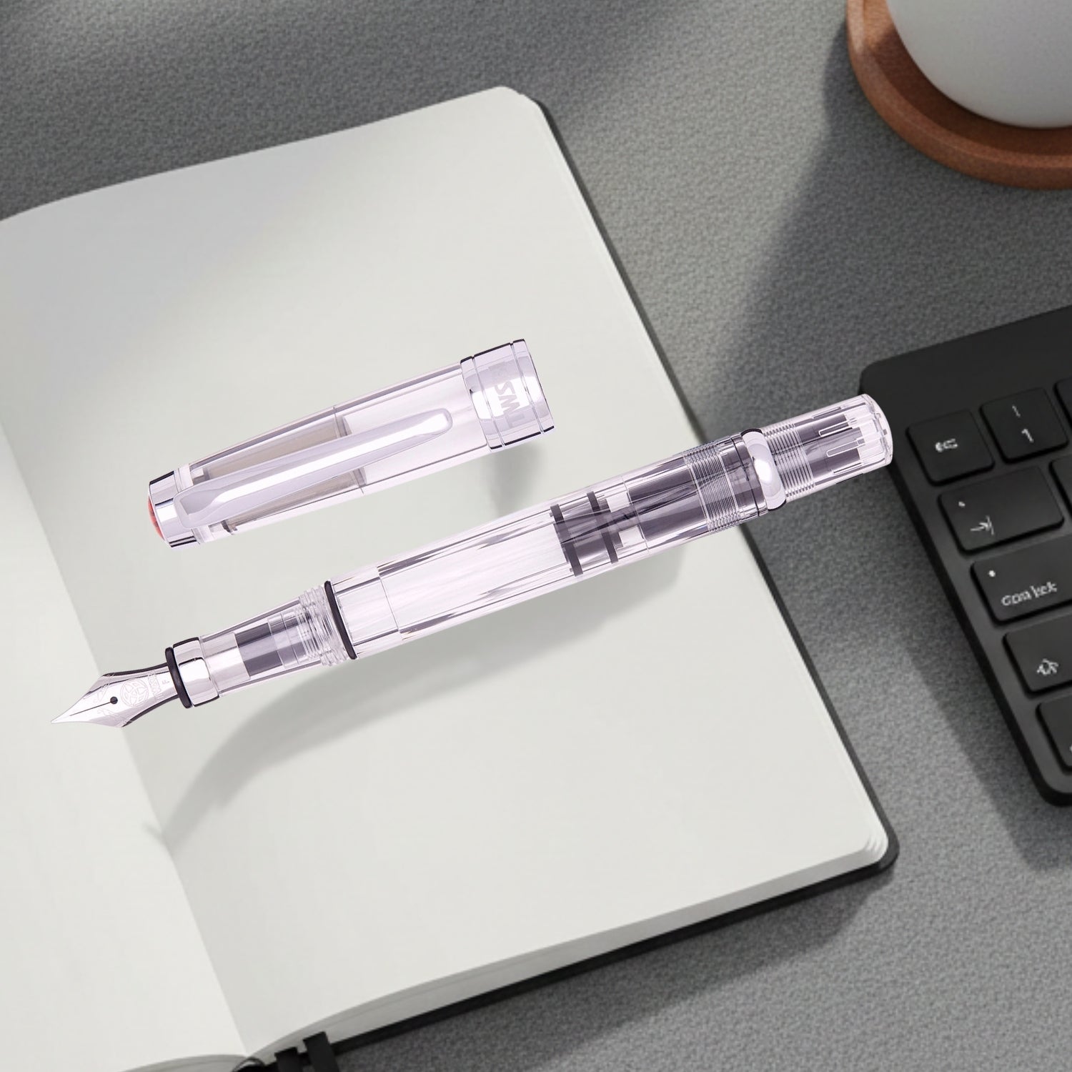 Twsbi Diamond 580 Clear CT Fountain Pen