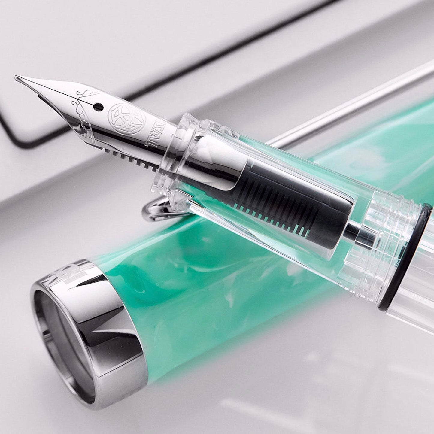 Twsbi Eco Amazonite CT Fountain Pen