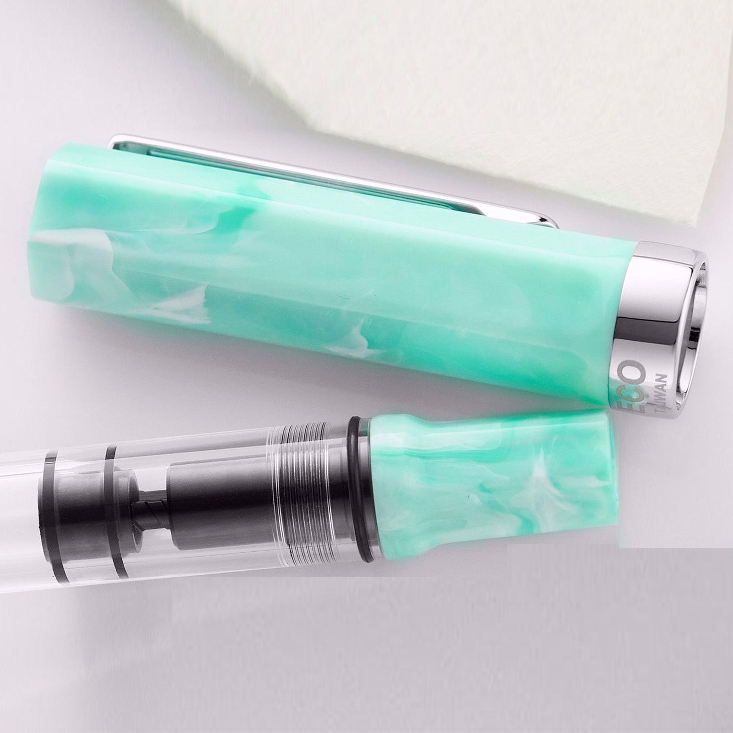 Twsbi Eco Amazonite CT Fountain Pen