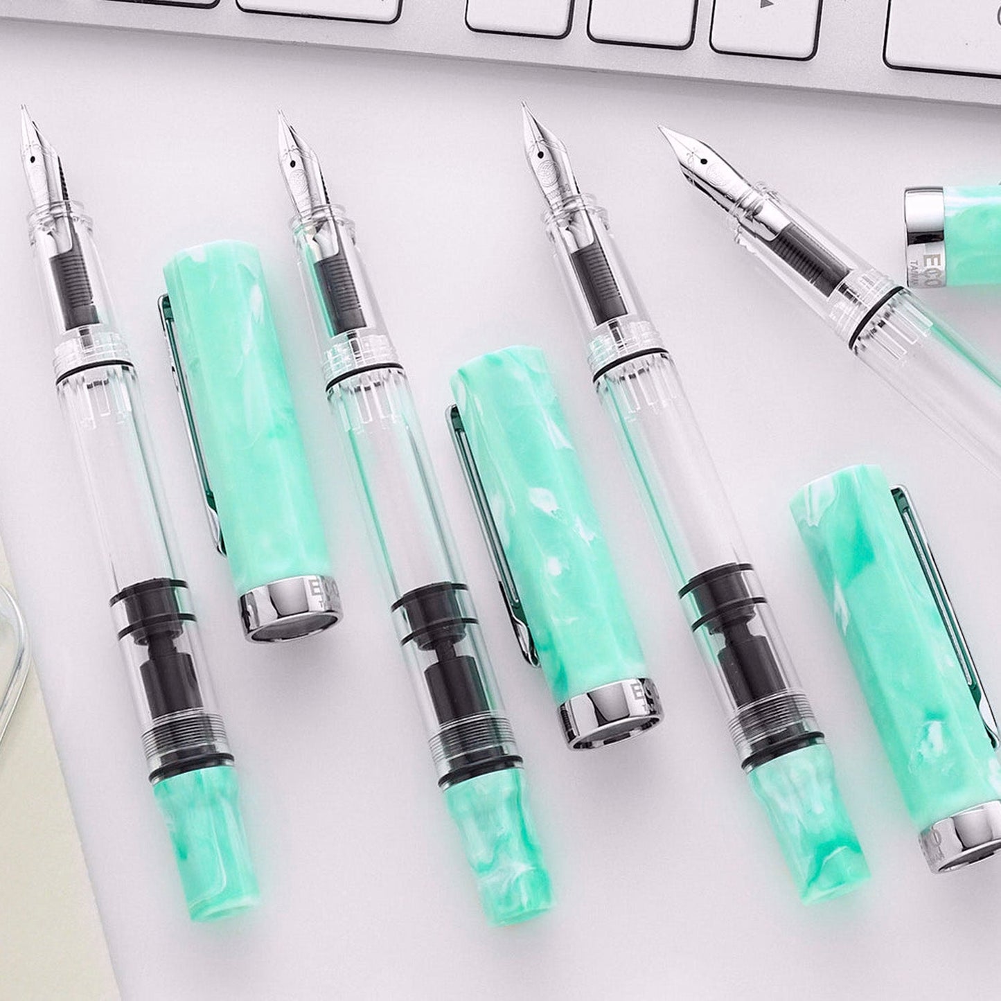 Twsbi Eco Amazonite CT Fountain Pen