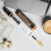 Twsbi Eco Black Marble Bronze Fountain Pen