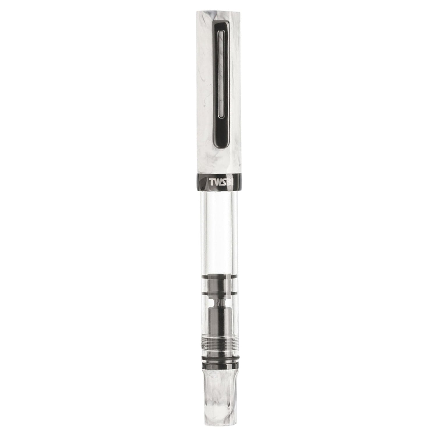 Twsbi Eco Carrara Onyx PVD Fountain Pen