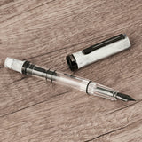 Twsbi Eco Carrara Onyx PVD Fountain Pen