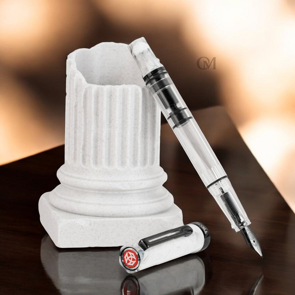 Twsbi Eco Carrara Onyx PVD Fountain Pen