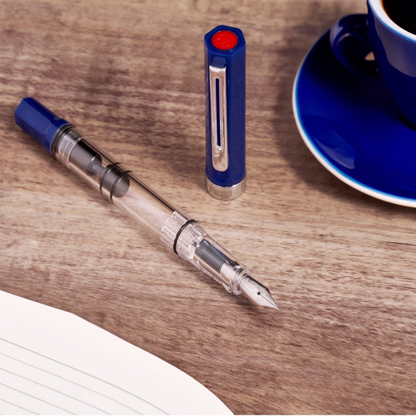 Twsbi Eco Dark Sapphire CT Fountain Pen