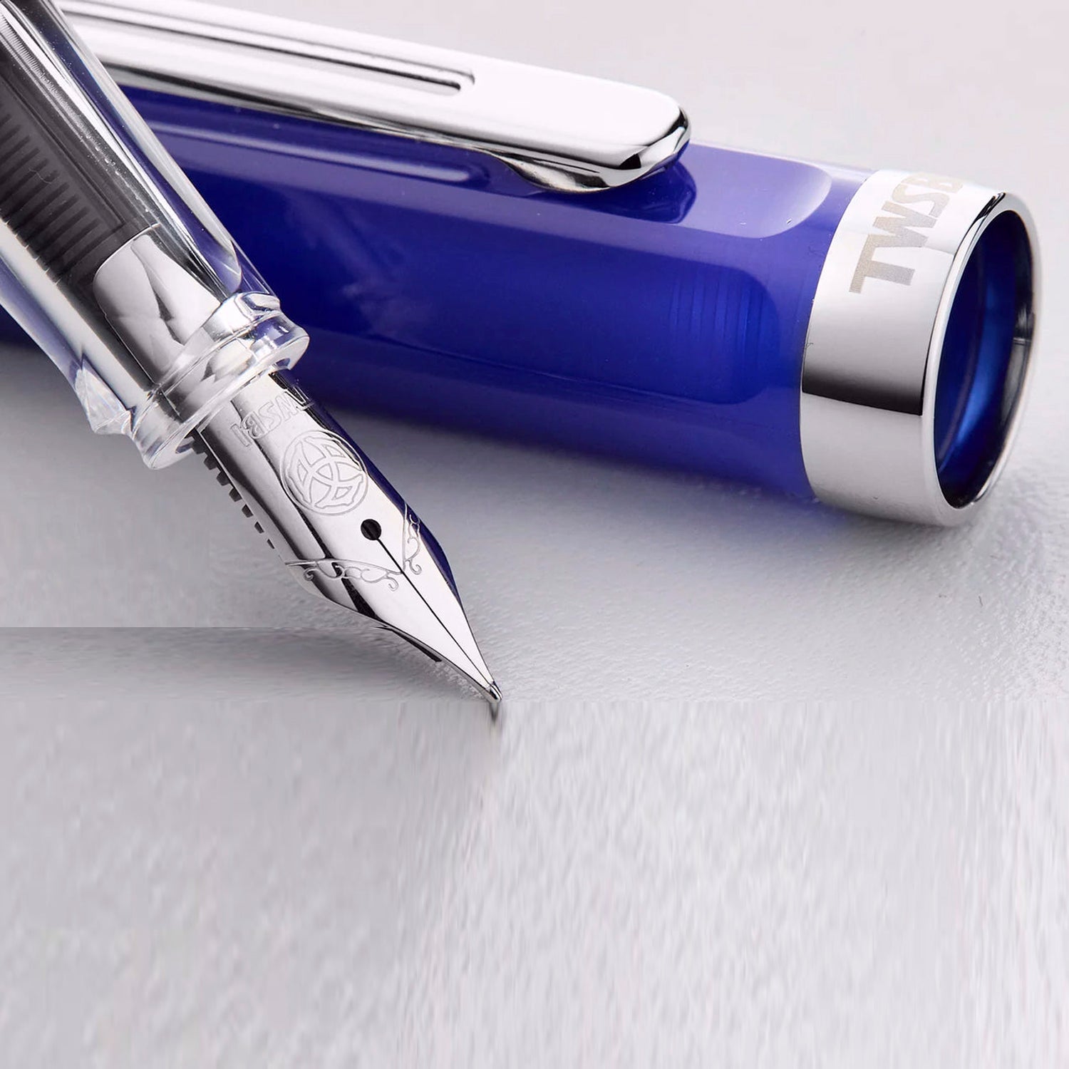 Twsbi Eco Dark Sapphire CT Fountain Pen