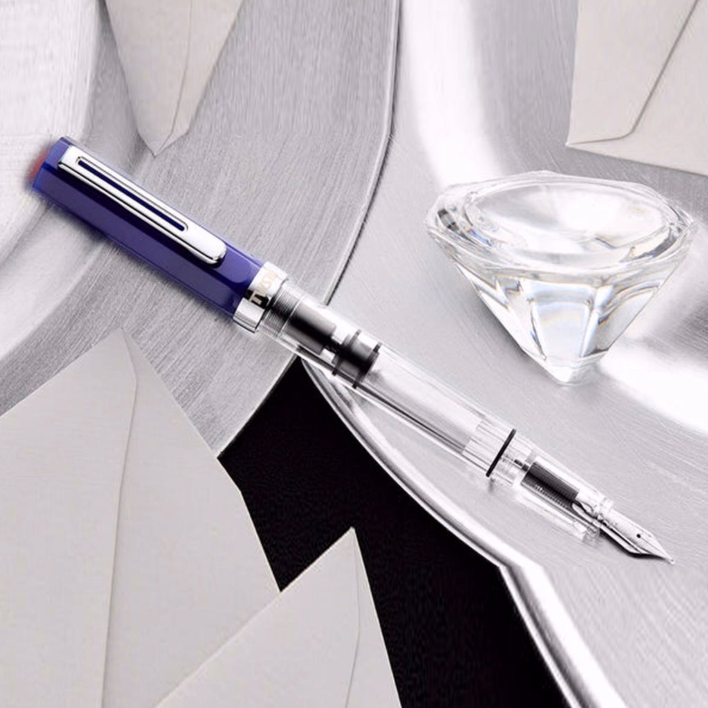 Twsbi Eco Dark Sapphire CT Fountain Pen