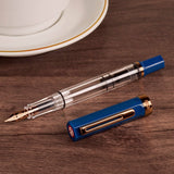 Twsbi Eco Indigo Blue Bronze Fountain Pen (Limited Edition)