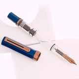 Twsbi Eco Indigo Blue Bronze Fountain Pen (Limited Edition)